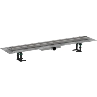 Afbeelding van hansgrohe RainDrain Compact complete set douchegoot 900, betegelbaar, voor vlakke inbouw, 56169000