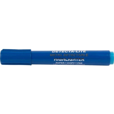 Afbeelding van BST detecteerbare markeerstift voedingsindustrie blauw doos van 10 stuks