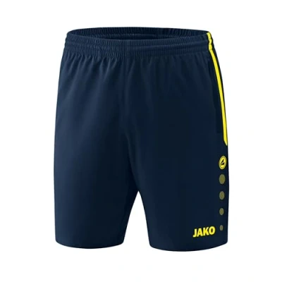 Afbeelding van JAKO Shortscompetitie 2.0, Dames, Marine/Neongeel, 38 40