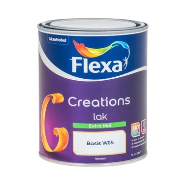 Afbeelding van Flexa Creations Lak Extra Mat 2,5 liter Mengbaar