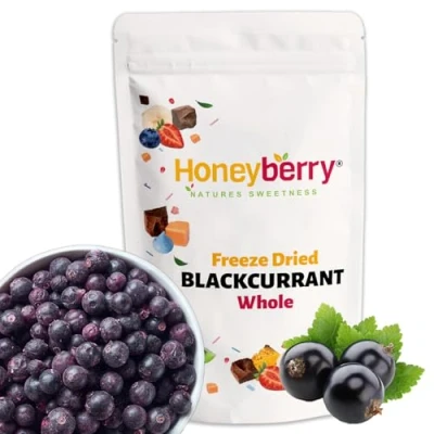 Afbeelding van Gevriesdroogde Zwarte Bessen 100g Vriesgedroogd Fruit Gedroogd Vriesgedroogde