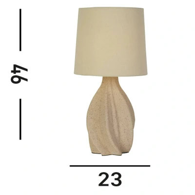 Afbeelding van Searchlight Schemerlamp Twist design EU74210CR