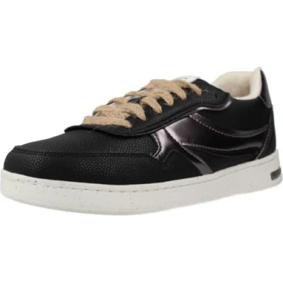 Afbeelding van Geox D Jaysen G Sneakers voor dames, zwart Gun, 37 EU, Black 21 EU