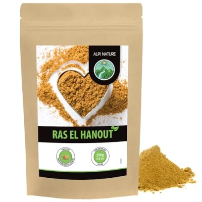 Afbeelding van Ras El Hanout (250g), typisch Arabisch en oriëntaals kruidenmengsel, hersluitbare verpakking