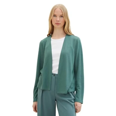 Afbeelding van TOM Tailor Basic Vest, Dames, Maat: XS, Sea pine green