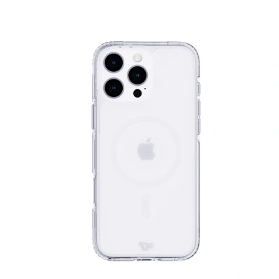 Afbeelding van Tech21 Evo Clear iPhone 16 Pro Max hoesje Schokbestendig telefoonhoesje Geschikt voor MagSafe Transparant 3,6 meter valbestendig