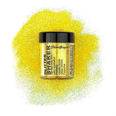 Afbeelding van Stargazer Products Glitter strooidoos, UV geel, per stuk verpakt (1 x 5 g)