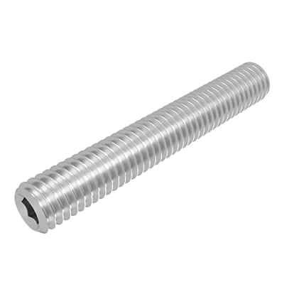 Afbeelding van SECCARO stelschroef met conische punt M6 x 40 mm, RVS V2A VA A2, DIN 913 / ISO 4026, binnenzeskant, 20 stuks