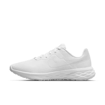 Afbeelding van NIKE Performance Revolution 6 Hardloopschoenen neutraal, Heren, Maat: 44.5, White Polyester