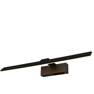 Afbeelding van Moderne wandlamp 1 lichts zwart 53 cm Dali