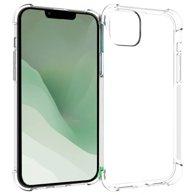 Afbeelding van Apple iPhone 14 Plus Hoesje Siliconen en TPU (zacht) iMoshion Softcase/Backcover Transparant Telefoonhoesje