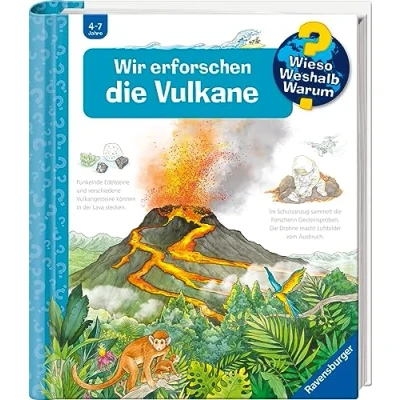 Afbeelding van Wieso? Weshalb? Warum?, Band 4: Wir erforschen die Vulkane