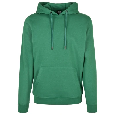Afbeelding van Urban Classics Basic Terry Hoodie, Heren, Maat: Small, Junglegreen