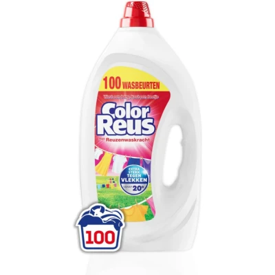 Afbeelding van Witte Reus Vloeibaar Wasmiddel Color 100 wasbeurten 4,5 liter