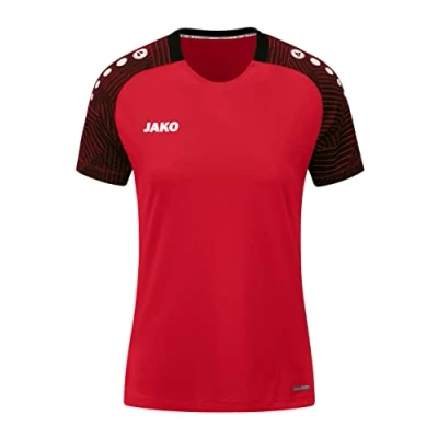 Afbeelding van JAKO Teamsport Textil Performance Voetbalshirt, Dames, Maat: 42, Rotschwarz