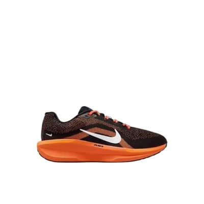 Afbeelding van Nike Performance Winflo 11 Hardloopschoenen voor op de weg, Heren, Maat: 44, Black/white/anthracite/total orange/mandarin Kunststof/ textiel