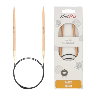 Afbeelding van KnitPro K35396 Rondbreinaald, hout, meerkleurig, 5 mm