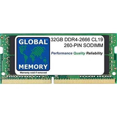 Afbeelding van 32GB DDR4 2666MHz PC4 21300 260 PIN SODIMM GEHEUGEN RAM VOOR 27&quot; RETINA 5K IMAC (2019/2020)