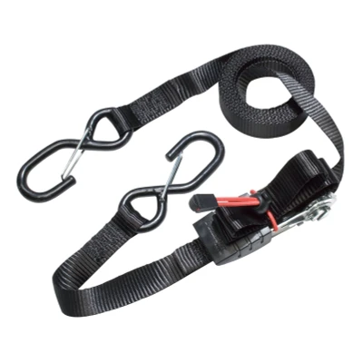 Afbeelding van MasterLock Spanband met S haak en ratel, 4,25m x 25 mm (set van 2)