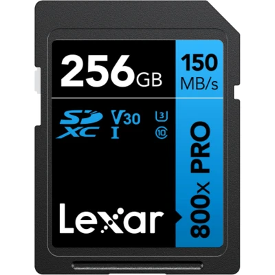 Afbeelding van SDXC 800x PRO Blue Series 256GB UHS 1 V30 Read 150MB/s