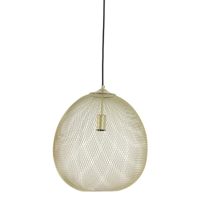 Afbeelding van Light &amp; Living Moroc hanglamp Ø40x45 cm Metaal goud