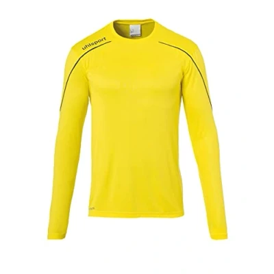 Afbeelding van Uhlsport Stream 22 Voetbalshirt Lange Mouw Kinderen Geel / Zwart Maat: 140