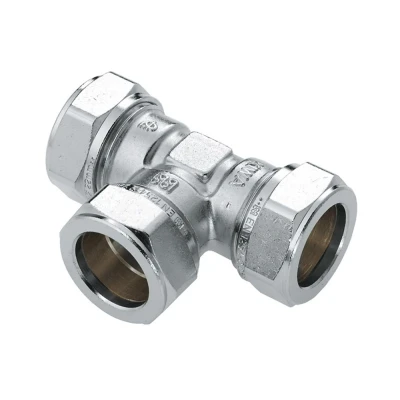 Afbeelding van Bonfix T koppeling 28 mm knel vertind
