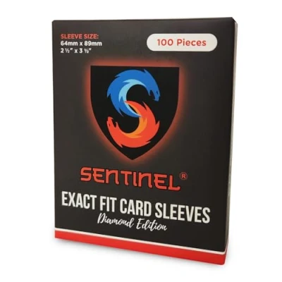Afbeelding van Sentinel® Kaarthoezen met exacte pasvorm (100 stuks) Premium kwaliteit penny sleeves voor ruilkaarten Grading Inzendingen, PSA, BGS, CGC Geschikt TCG&#039;s