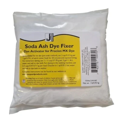 Afbeelding van Jacquard Soda Ash Dye Fixer, Tie Fabric Colour Fixative en Activator, 0,5 kg, verbetert kleurbehoud, ideaal voor katoen natuurlijke vezels, gemakkelijk te gebruiken