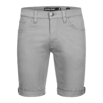 Afbeelding van Indicode Jeans Villeurbanne Jeansshort, Heren, Maat: 3XL, Lt grey