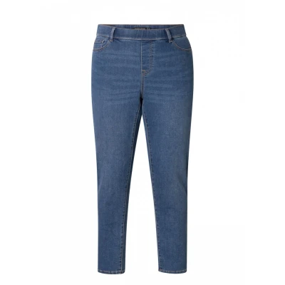 Afbeelding van BASE LEVEL CURVY Anabella Bottoms Mid Blue maat W2(50) / L30