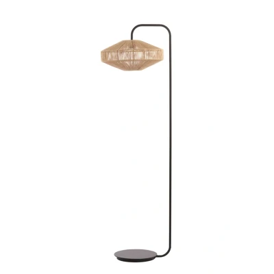 Afbeelding van Light &amp; Living Vloerlamp LYRA 43x43x164cm Bruin