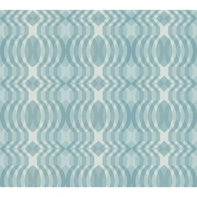Afbeelding van AS Creation Retro Chic 39534 2 / 395342 Blauw Crème