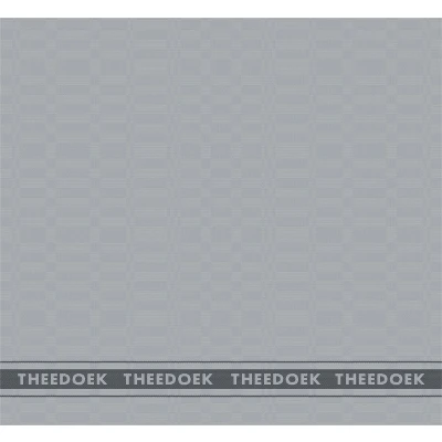 Afbeelding van DDDDD Pelle Theedoek 60x65 cm Grijs 6 stuks