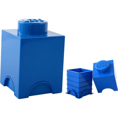 Afbeelding van Opbergbox Lego Brick 1 Blauw