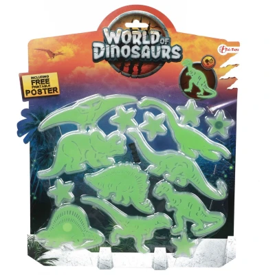 Afbeelding van Toi Toys Glow in the Dark Dino&quot;;s