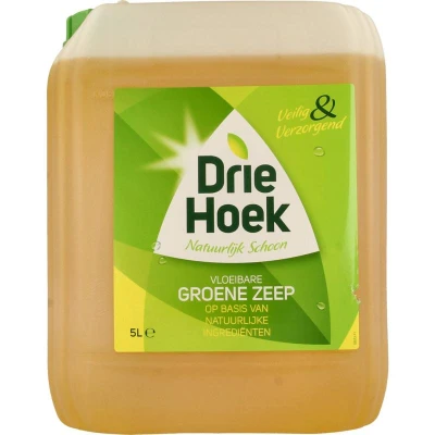 Afbeelding van Driehoek Groenezeep Vloeibare Groene Zeep 5 Liter