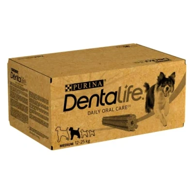 Afbeelding van Dentalife Purina Medium Snacks voor middelgrote honden (multipack van 84 sticks, 2 x 42), 960 g verpakking