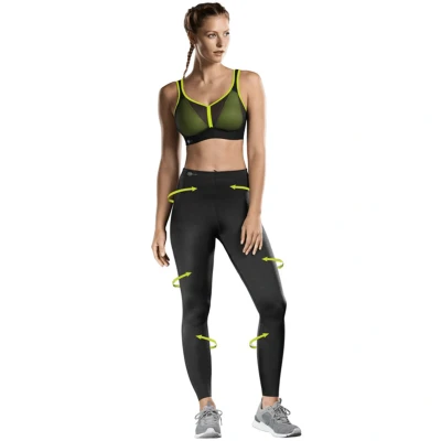 Afbeelding van Sport Tights Massage Sportlegging Dames Black 990 38 Zwart Fitness Broek