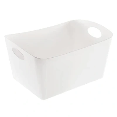 Afbeelding van Opbergbox Koziol Recycled Boxxx L 15 liter Wit