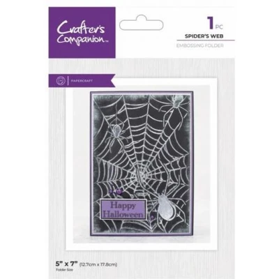 Afbeelding van CC 2D Embossingfolder 5x7 Spiders Web