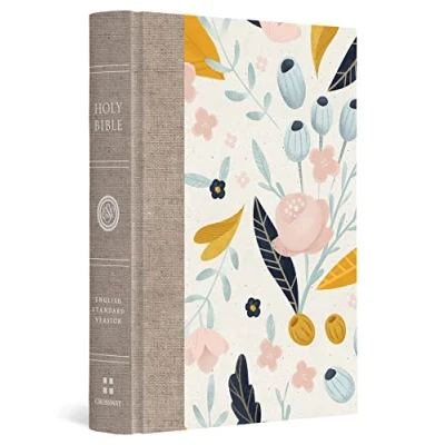 Afbeelding van ESV Large Print Compact Bible: English Standard Version, Spring Bloom