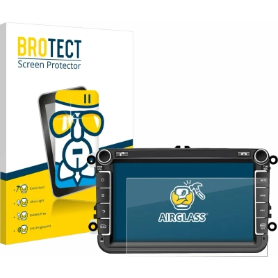 Afbeelding van BROTECT Screenprotector voor M.I.C. AV8V7 Lite Folie Beschermfolie Beschermglas transparant