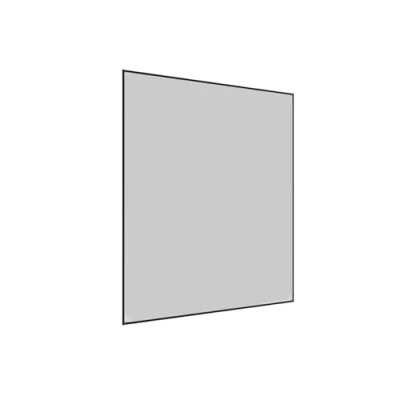 Afbeelding van Windhager Insectenbescherming 03524 Magnetisch frame met pollenbescherming voor ramen, spanraam pollenbeschermingsweefsel, vliegengaas, magnetisch, muggengaas, 100 x 120 cm, wit