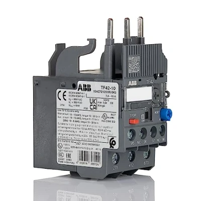Afbeelding van Abb thermisch overbelastingsrelais klasse 10 af09 t m af38 7 6 0 a reset h hulpc 1m 1v 1saz721201r1043