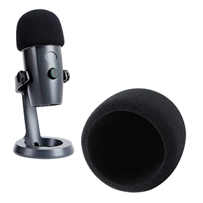 Afbeelding van YOUSHARES Blue Yeti Nano Pop Filter Op maat gemaakte microfoonhoes van schuimrubber voor blauwe microfoon
