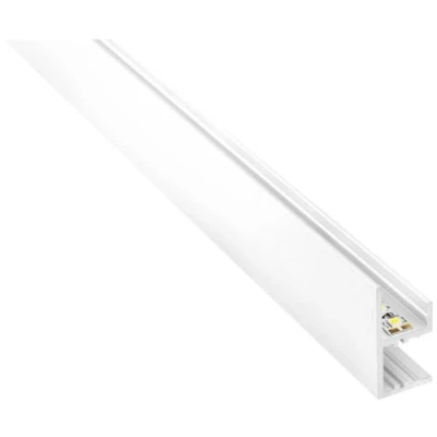 Afbeelding van Barthelme 62399531_9010 BARdolino Muro LED profiel Aluminium (l x b h) 1000 18.4 37.3 mm 1 m