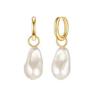Afbeelding van Yokoamii Oorbellen, Dames, Maat: One Size, Gelbgoldfarben
