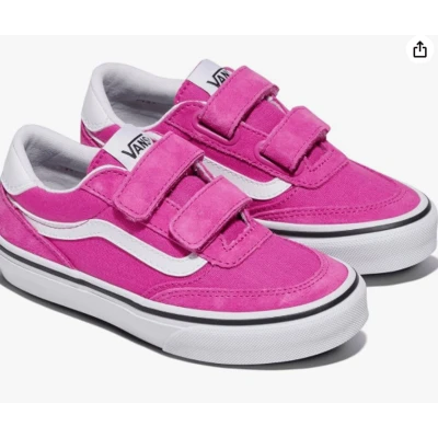 Afbeelding van Vans Brooklyn LS V Sneaker, Framboos Rose, 11 UK Kind, Roos, Child