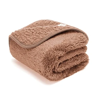 Afbeelding van Nobleza Huisdier Deken Zachte Warme Hondendeken Wasbare Fleece Kattendeken Geschikt voor Kleine Middelgrote Hond Puppy Katten Bruin 100 * 80cm